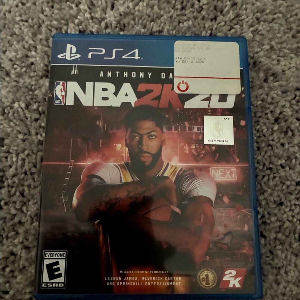 NBA 2K20 for PS4 - Blue Case